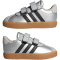 adidas VL Court 3.0 Sneaker Kinder IH3965 - silver met./core black/lgh solid grey 19