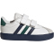 adidas VL Court 3.0 Sneaker Kinder IH3964 - core white/collegiate navy/collegiate green 21