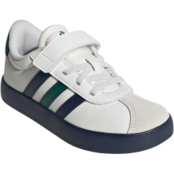 adidas VL Court 3.0 Sneaker Kinder IH3957 - core white/collegiate navy/collegiate green 34