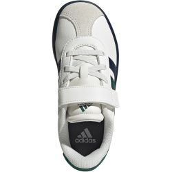 adidas VL Court 3.0 Sneaker Kinder IH3957 - core white/collegiate navy/collegiate green 34