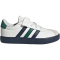 adidas VL Court 3.0 Sneaker Kinder IH3957 - core white/collegiate navy/collegiate green 34