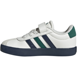 adidas VL Court 3.0 Sneaker Kinder IH3957 - core white/collegiate navy/collegiate green 35