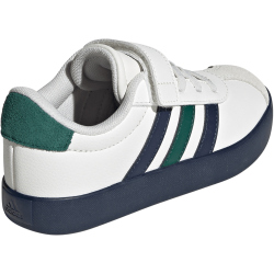 adidas VL Court 3.0 Sneaker Kinder IH3957 - core white/collegiate navy/collegiate green 35