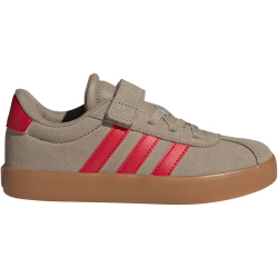 adidas VL Court 3.0 Sneaker Kinder IH3961 - blanch cargo/pure ruby/gold met. 31