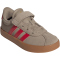 adidas VL Court 3.0 Sneaker Kinder IH3961 - blanch cargo/pure ruby/gold met. 31