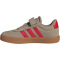 adidas VL Court 3.0 Sneaker Kinder IH3961 - blanch cargo/pure ruby/gold met. 31