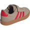 adidas VL Court 3.0 Sneaker Kinder IH3961 - blanch cargo/pure ruby/gold met. 31