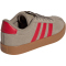adidas VL Court 3.0 Sneaker Kinder IH3948 - blanch cargo/pure ruby/gold met. 36