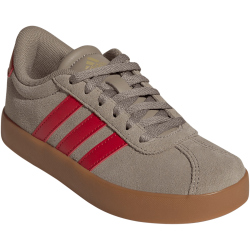 adidas VL Court 3.0 Sneaker Kinder IH3948 - blanch cargo/pure ruby/gold met. 39 1/3