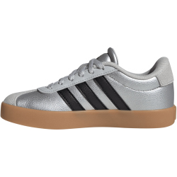 adidas VL Court 3.0 Sneaker Kinder IH3945 - silver met./core black/lgh solid grey 38 2/3