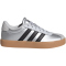 adidas VL Court 3.0 Sneaker Kinder IH3945 - silver met./core black/lgh solid grey 38 2/3
