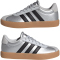 adidas VL Court 3.0 Sneaker Kinder IH3945 - silver met./core black/lgh solid grey 38 2/3