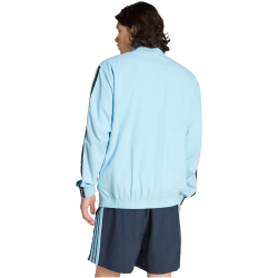 adidas Essentials 3-Streifen Woven Trainingsjacke Herren KE5590 - icey blue/night navy/night navy/night navy S