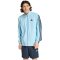 adidas Essentials 3-Streifen Woven Trainingsjacke Herren KE5590 - icey blue/night navy/night navy/night navy S