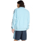 adidas Essentials 3-Streifen Woven Trainingsjacke Herren KE5590 - icey blue/night navy/night navy/night navy S