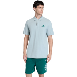 adidas Small Logo Pique Poloshirt Herren KS5529 - wonder sage XS