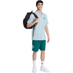 adidas Small Logo Pique Poloshirt Herren KS5529 - wonder sage XS