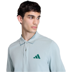 adidas Small Logo Pique Poloshirt Herren KS5529 - wonder sage XS