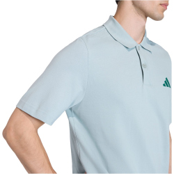 adidas Small Logo Pique Poloshirt Herren KS5529 - wonder sage XS