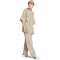 adidas Future Icons 3-Streifen kurzarm Hoodie Kinder KC8633 - wonder cargo/clay 140