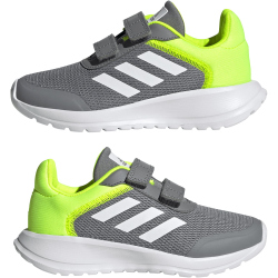 adidas Tensaur Run Sneaker Kinder IG1239 - grey three/cloud white/lucid lemon 38