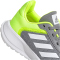 adidas Tensaur Run Sneaker Kinder IG1246 - grey three/cloud white/lucid lemon 34