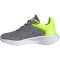 adidas Tensaur Run Sneaker Kinder IG1246 - grey three/cloud white/lucid lemon 38
