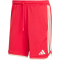 adidas Stadium Mesh Sweatshorts Herren JZ6857 - pure ruby/crystal linen/off white S