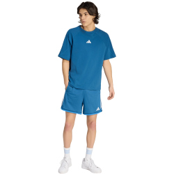 adidas Stadium Mesh Sweatshorts Herren JZ6855 - dusky petrol/ray blue/white S