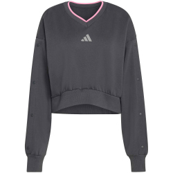 adidas Stadium Sweatshirt Damen KC4979 - grey six/st...