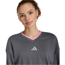 adidas Stadium Sweatshirt Damen KC4979 - grey six/st...