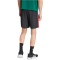 adidas Essentials 3-Streifen Chelsea Webshorts Herren KE5601 - black/team dark green/white/better scarlet L