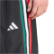 adidas Essentials 3-Streifen Chelsea Webshorts Herren KE5601 - black/team dark green/white/better scarlet 3XL