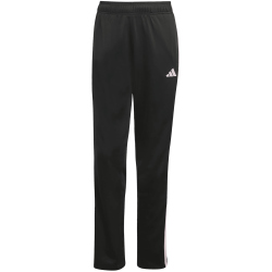 adidas Essentials 3-Streifen Trainingsanzug Damen KQ7578 - black/clear pink XS