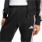 adidas Essentials 3-Streifen Trainingsanzug Damen KQ7578 - black/clear pink S