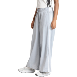 adidas Essentials 3-Streifen Woven Fallschirmhose Damen KC5221 - halo silver/white XL