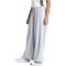 adidas Essentials 3-Streifen Woven Fallschirmhose Damen KC5221 - halo silver/white XL