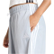 adidas Essentials 3-Streifen Woven Fallschirmhose Damen KC5221 - halo silver/white XL