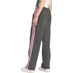 adidas Essentials 3-Streifen Open-Hem French Terry Trainingshose Damen KT1007 - grey six/st tropic bloom M