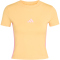 adidas Essentials 3-Streifen Slim Baby Tee T-Shirt Damen KA4964 - semi ice tangerine/st tropic bloom S