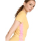 adidas Essentials 3-Streifen Slim Baby Tee T-Shirt Damen KA4964 - semi ice tangerine/st tropic bloom S