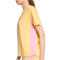 adidas Essentials 3-Streifen Cotton T-Shirt Damen KD2339 - semi ice tangerine/st tropic bloom XS