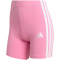 adidas Essentials 3-Streifen High-Waist kurze Leggings Damen KT1625 - st tropic bloom/white XS