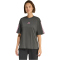 adidas Essentials 3-Streifen Boyfriend T-Shirt Damen KQ5075 - grey six/st tropic bloom XS