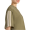 adidas Essentials 3-Streifen Boyfriend T-Shirt Damen KQ5074 - olive strata/wonder cargo XS