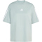 adidas Essentials 3-Streifen Boyfriend T-Shirt Damen KC5204 - wonder sage/white XS