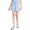 adidas Essentials 3-Streifen Baumwoll Sweatshorts Damen KD4779 - glow blue/clear pink M