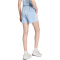 adidas Essentials 3-Streifen Baumwoll Sweatshorts Damen KD4779 - glow blue/clear pink M