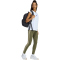 adidas Essentials 3-Streifen Baumwoll Leggings Damen KT1004 - olive strata/wonder cargo XS