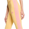 adidas Essentials 3-Streifen Baumwoll Leggings Damen KD2355 - semi ice tangerine/st tropic bloom XS